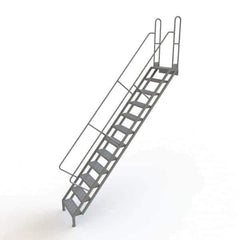TRI-ARC - Rolling & Wall Mounted Ladders & Platforms Type: Stairway Slope Ladder Style: Stair Unit - Industrial Tool & Supply