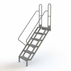 TRI-ARC - Rolling & Wall Mounted Ladders & Platforms Type: Stairway Slope Ladder Style: Stair Unit - Industrial Tool & Supply