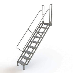 TRI-ARC - Rolling & Wall Mounted Ladders & Platforms Type: Stairway Slope Ladder Style: Stair Unit - Industrial Tool & Supply