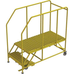TRI-ARC - Rolling & Wall Mounted Ladders & Platforms Type: Rolling Work Platform Style: Steel Work Platform - Industrial Tool & Supply