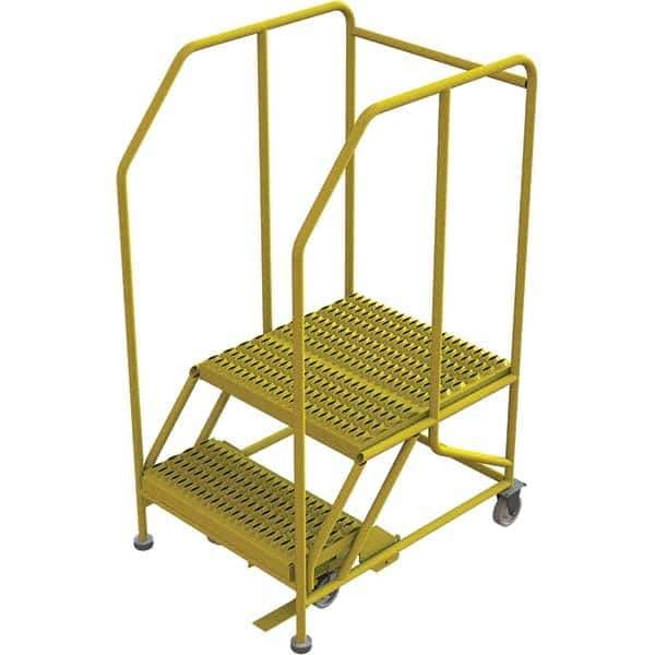 TRI-ARC - Rolling & Wall Mounted Ladders & Platforms Type: Rolling Work Platform Style: Steel Work Platform - Industrial Tool & Supply