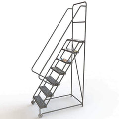 TRI-ARC - Rolling & Wall Mounted Ladders & Platforms Type: TiltNRoll Rolling Ladder Style: Tilt & Roll Safety Ladder - Industrial Tool & Supply