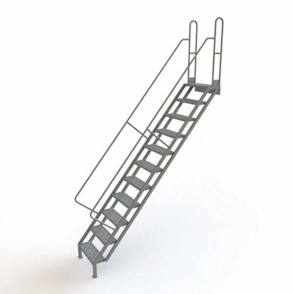 TRI-ARC - Rolling & Wall Mounted Ladders & Platforms Type: Stairway Slope Ladder Style: Stair Unit - Industrial Tool & Supply