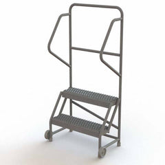 TRI-ARC - Rolling & Wall Mounted Ladders & Platforms Type: TiltNRoll Rolling Ladder Style: Tilt & Roll Safety Ladder - Industrial Tool & Supply