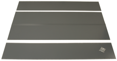 48 x 12 x 85'' - Steel Panel Kit for UltraCap Shelving Starter Unit (Gray) - Industrial Tool & Supply