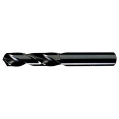 M RHS / RHC HSS 135 Degree Split Point Heavy Duty Screw Machine Drill - Steam Oxide - Exact Industrial Supply