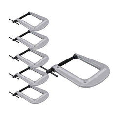 Wilton - C-Clamps Clamp Type: Deep Reach Carriage Clamp Application Strength: Regular-Duty - Industrial Tool & Supply