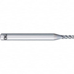 OSG - 10mm Diam 4 Flute Solid Carbide 3mm Corner Radius End Mill - Industrial Tool & Supply