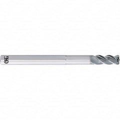 OSG - 1/4" Diam 4 Flute Solid Carbide 0.03" Corner Radius End Mill - Industrial Tool & Supply