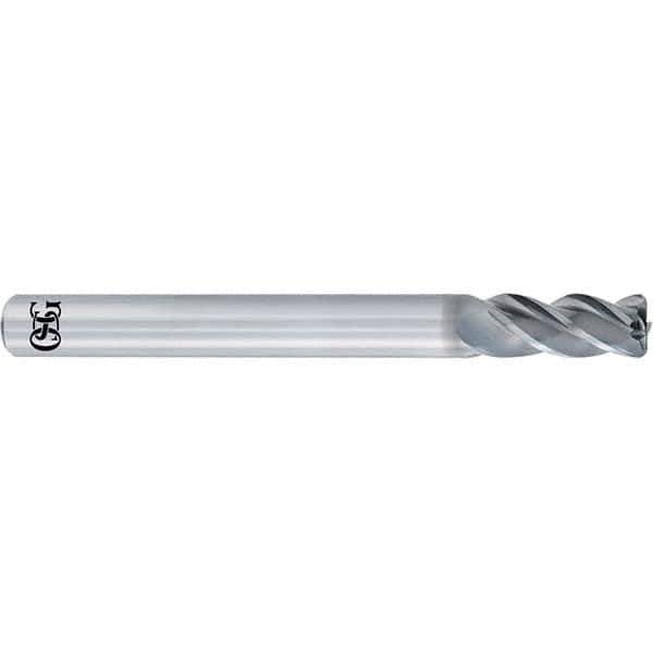 OSG - 3/8" Diam 4 Flute Solid Carbide 0.03" Corner Radius End Mill - Industrial Tool & Supply