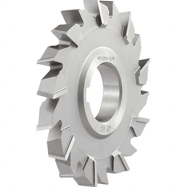 Keo - 7" Diam x 7/8" Face Width Staggered Tooth Side Milling Cutter - Industrial Tool & Supply