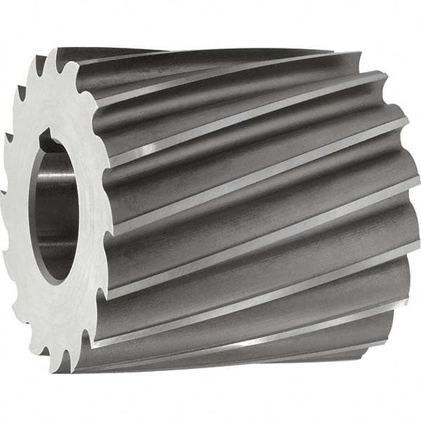Keo - 3" Cut Diam x 2" Cut Width High Speed Steel Plain Milling Cutter - Industrial Tool & Supply