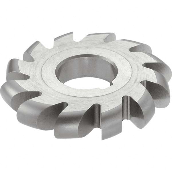 Keo - 7/32" Radius, 7/16" Circle Diam, 5" Cutter Diam, Arbor Connection, Convex Radius Cutter - Industrial Tool & Supply
