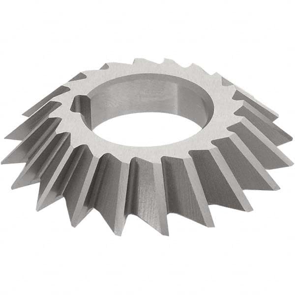 Keo - 6 x 1" 60° 28-Tooth High Speed Steel Single-Angle Cutter - Industrial Tool & Supply