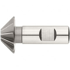 Keo - 1 x 5/16" 45° 10-Tooth High Speed Steel Single-Angle Cutter - Industrial Tool & Supply