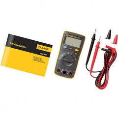 Fluke - Multimeters Multimeter Type: Digital Measures: Capacitance; Diode Test; Resistance; Voltage - Industrial Tool & Supply