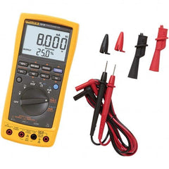 Fluke - Multimeters Multimeter Type: Digital Measures: Continuity; Diode Test; Frequency; Resistance; Voltage - Industrial Tool & Supply