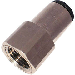 Legris - Metal Push-To-Connect Tube Fittings Type: Female Connector Tube Outside Diameter (mm): 8 - Industrial Tool & Supply