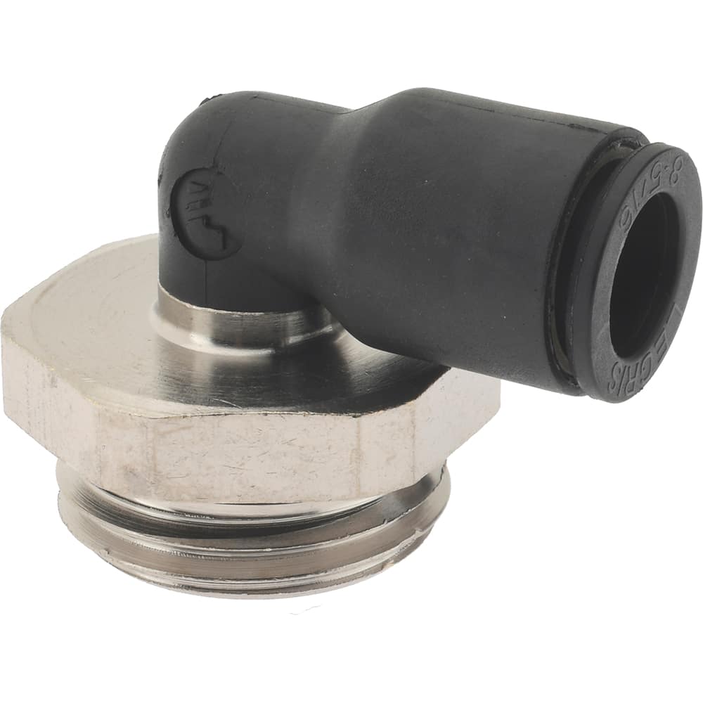 Legris - Plastic Push-To-Connect Tube Fittings Type: Male Elbow Tube Outside Diameter (mm): 8 - Industrial Tool & Supply