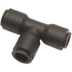 Legris - Plastic Push-To-Connect Tube Fittings Type: Union Tee Tube Outside Diameter (mm): 14 x 8 - Industrial Tool & Supply