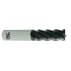 1" Dia. - 5" OAL - TIAlN CBD - .19 CR- Roughing End Mill - 4 FL - Industrial Tool & Supply