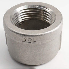 Guardian Worldwide - Stainless Steel Pipe Fittings; Type: Round Cap ; Fitting Size: 1-1/4 ; End Connections: Threaded ; Material Grade: 304 ; Pressure Rating (psi): 150 - Exact Industrial Supply