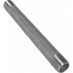 Guardian Worldwide - Stainless Steel Pipe Nipples & Pipe; Style: Threaded ; Pipe Size: 1/8 (Inch); Length (Inch): 11 ; Material Grade: 304/304L ; Schedule: 40 - Exact Industrial Supply