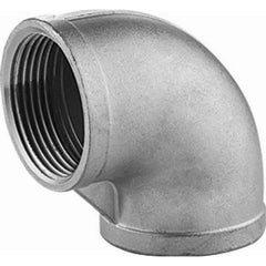 Guardian Worldwide - Stainless Steel Pipe Fittings; Type: 45? Elbow ; Fitting Size: 1-1/2 ; End Connections: FNPT x FNPT ; Material Grade: 304 ; Pressure Rating (psi): 150 - Exact Industrial Supply