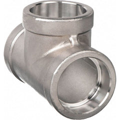 Guardian Worldwide - Stainless Steel Pipe Fittings; Type: Tee ; Fitting Size: 3/4 ; End Connections: Socket Weld ; Material Grade: 316 ; Pressure Rating (psi): 150 - Exact Industrial Supply