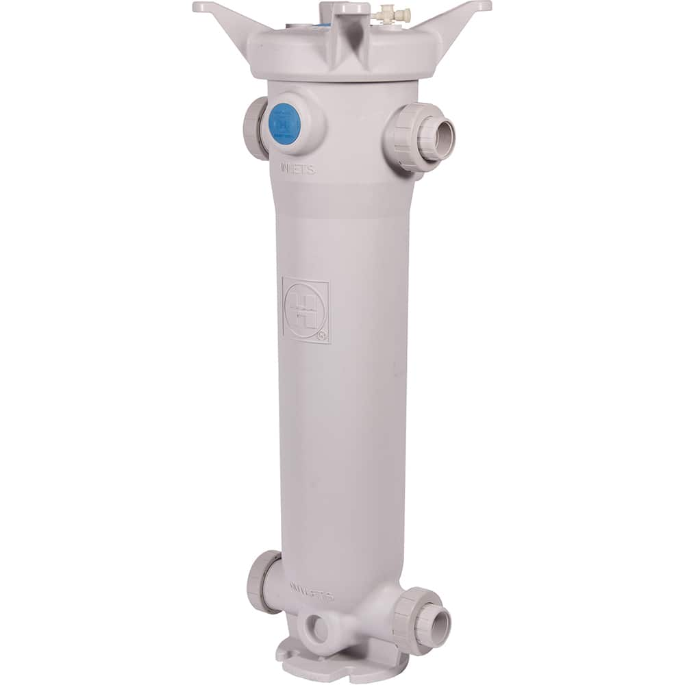 Hayward - Bag Filter Housings; Bag Size (#): 2 ; Length (Decimal Inch): 32.0000 ; Pipe Size: 4 (Inch); End Connections: Threaded ; Maximum Flow Rate (GPM): 150 ; Maximum Working Pressure (psi): 150.000 - Exact Industrial Supply