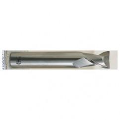 1/4 Dia. x 2-1/2 Overall Length 2-Flute Square End Solid Carbide SE End Mill-Round Shank-Center Cutting-Uncoated - Industrial Tool & Supply