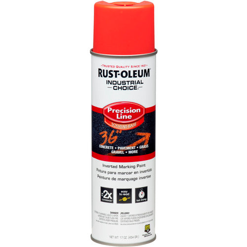 M1600/M1800 Fluorescent Red-Orange Spray Paint - Exact Industrial Supply