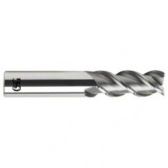 1/2" Dia. - 3" OAL - Carbide - Square End HP End Mill-3 FL - Industrial Tool & Supply