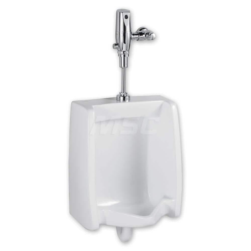 Urinals & Accessories; Type: Urinal with Touchless Flush Valve; Color: White; Includes: Flush Valve; Urinal; For Use With.: Universal; Gallons Per Flush: 1.0; Litres Per Flush: 3.8; Width (Inch): 18-7/8; Depth (Inch): 14-1/8; Type: Urinal with Touchless F