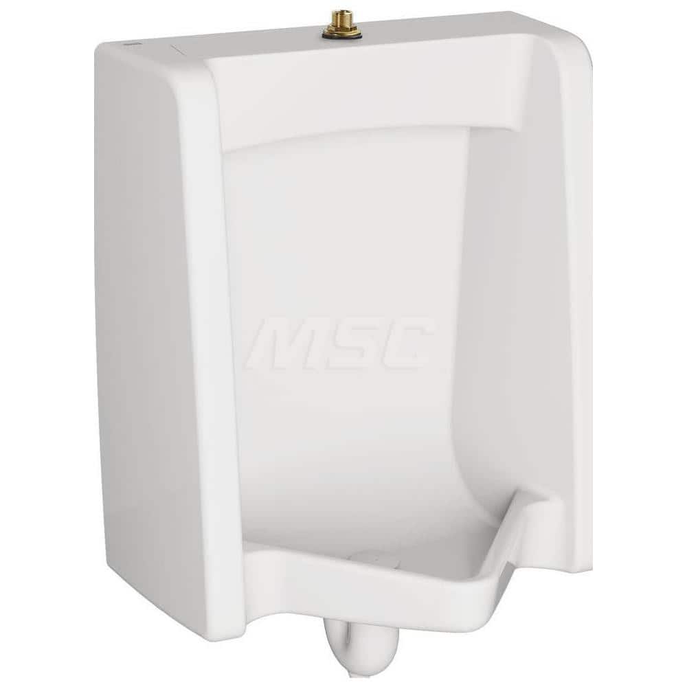Urinals & Accessories; Type: Top Spud Urinal; Color: White; Includes: Top Spud; Urinal; For Use With.: Universal; Gallons Per Flush: 0.125; Litres Per Flush: 0.5; Width (Inch): 18-7/8; Depth (Inch): 14; Type: Top Spud Urinal; Description: Washbrook 0.125