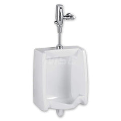 Urinals & Accessories; Type: Urinal with Touchless Flush Valve; Color: White; Includes: Flush Valve; Urinal; For Use With.: Universal; Gallons Per Flush: 0.5; Litres Per Flush: 1.9; Width (Inch): 18-7/8; Depth (Inch): 14-1/8; Type: Urinal with Touchless F