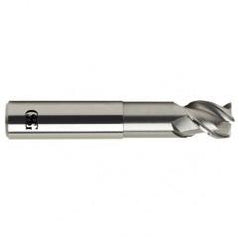 1 Dia. x 6 Overall Length 3-Flute .060 C/R Solid Carbide SE End Mill-Round Shank-Center Cutting-Uncoated - Industrial Tool & Supply