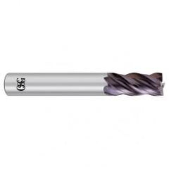 3/8 x 3/8 x 1/2 x 2-1/2 4Fl  Square Carbide End Mill - EXO - Industrial Tool & Supply