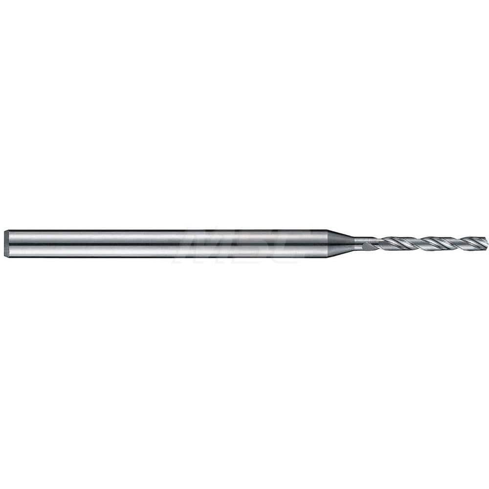 Micro Drill Bit: 0.0709″ Dia, 140 °, Solid Carbide Bright/Uncoated, RH Cut, Helical Flute, Series 6200 HP