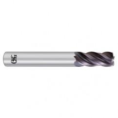 1/2 x 1/2 x 5/8 x 2-1/2 4Fl .030 C/R Carbide End Mill - EXO - Industrial Tool & Supply