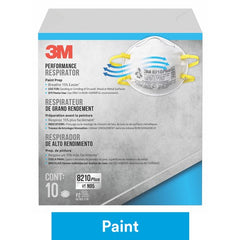 3M Performance Disposable Paint Prep Respirator N95 Particulate 8210PP10-C - Industrial Tool & Supply