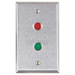 Wall Plates; Wall Plate Type: Signal Switch Wall Plate; Color: Silver; Wall Plate Configuration: Blank; Material: Stainless Steel; Shape: Rectangle; Wall Plate Size: Standard; Number of Gangs: 1; Overall Length (Inch): 4-1/2; Overall Width (Decimal Inch):