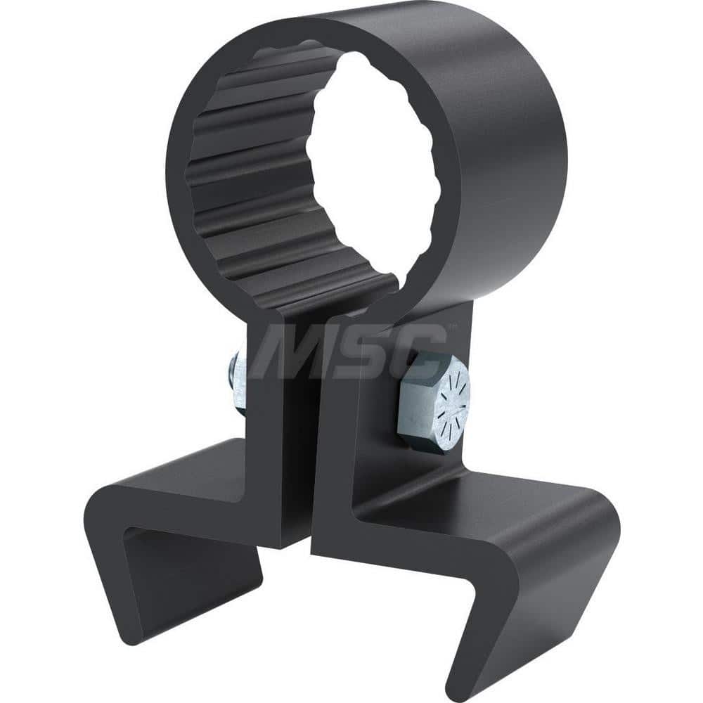 Brackets; Bracket Type: Screeds & Straightedges; Length (Decimal Inch): 6 in; Length (Inch): 6 in; Length (mm): 6 in; Mount Type: Screw-on; Bracket Material: Plastic; Load Capacity (Lb.): 10; Finish/Coating: Semi-Gloss; Overall Width: 6 in; Overall Height