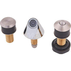 Lavatory Faucets; Type: Ligature Resistant; Spout Type: Cone; Design: One Handle; Handle Type: Push Button; Mounting Centers: 8; Drain Type: None; Finish/Coating: Chrome Plated; Special Item Information: ADA Compliant; Vandal and Suicide Resistant; For Us
