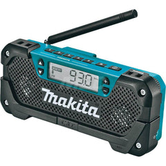 Job Site Radios; Type: Cordless Jobsite Radio; Bluetooth Speaker & Radio; Radio Reception: FM; AM; Frequency Type: VHF; Cord Length: 3; Batteries Included: No; Battery Size: 12V; Power: Battery; Electric; Display Type: Backlight LCD; Power Type: Battery;