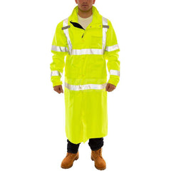 Work Jacket & Coat  Size Medium N/A Polyurethane & 300D Polyester N/A Fluorescent Yellow ™Green N/A 6.000 Pocket