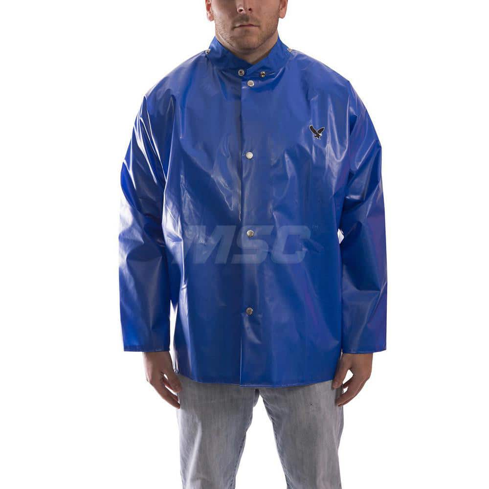 Jackets & Coats; Garment Style: Jacket; Size: 4X-Large; Gender: Unisex; Material: 210D Nylon; Polyurethane; Closure Type: Snaps; Seam Style: Sealed; Material Weight: 5.5 oz; Features: Chemical Resistant; Waterproof; Mildew Resistant; Lightweight; Flame Re