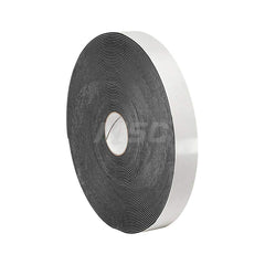 Black Double-Sided PVC & Foam Tape: 1/2″ Wide, 5 yd Long, 62.5 mil Thick, Acrylic Adhesive