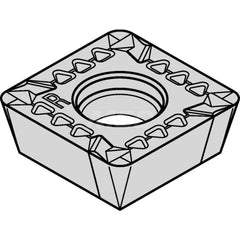 Milling Insert:  SDET1204PDSRGB2,  KCK20B,  Solid Carbide N/A Finish,  0.5000″ OAW