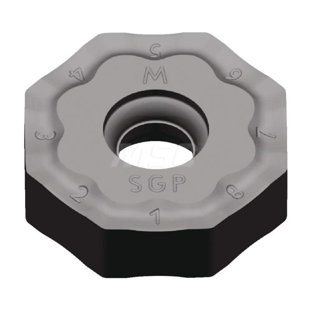 Milling Insert:  ONGX0806ANSNGP,  KCK20B,  Solid Carbide N/A Finish,